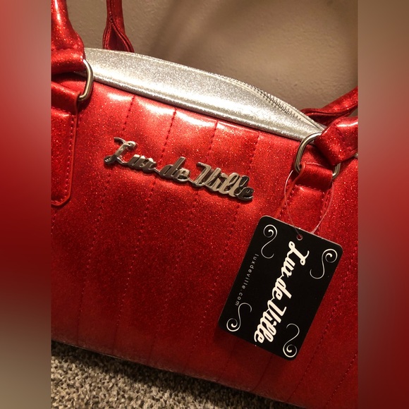 Lux de Ville Bags Brand New Hard To Find Lux De Ville Retro Red